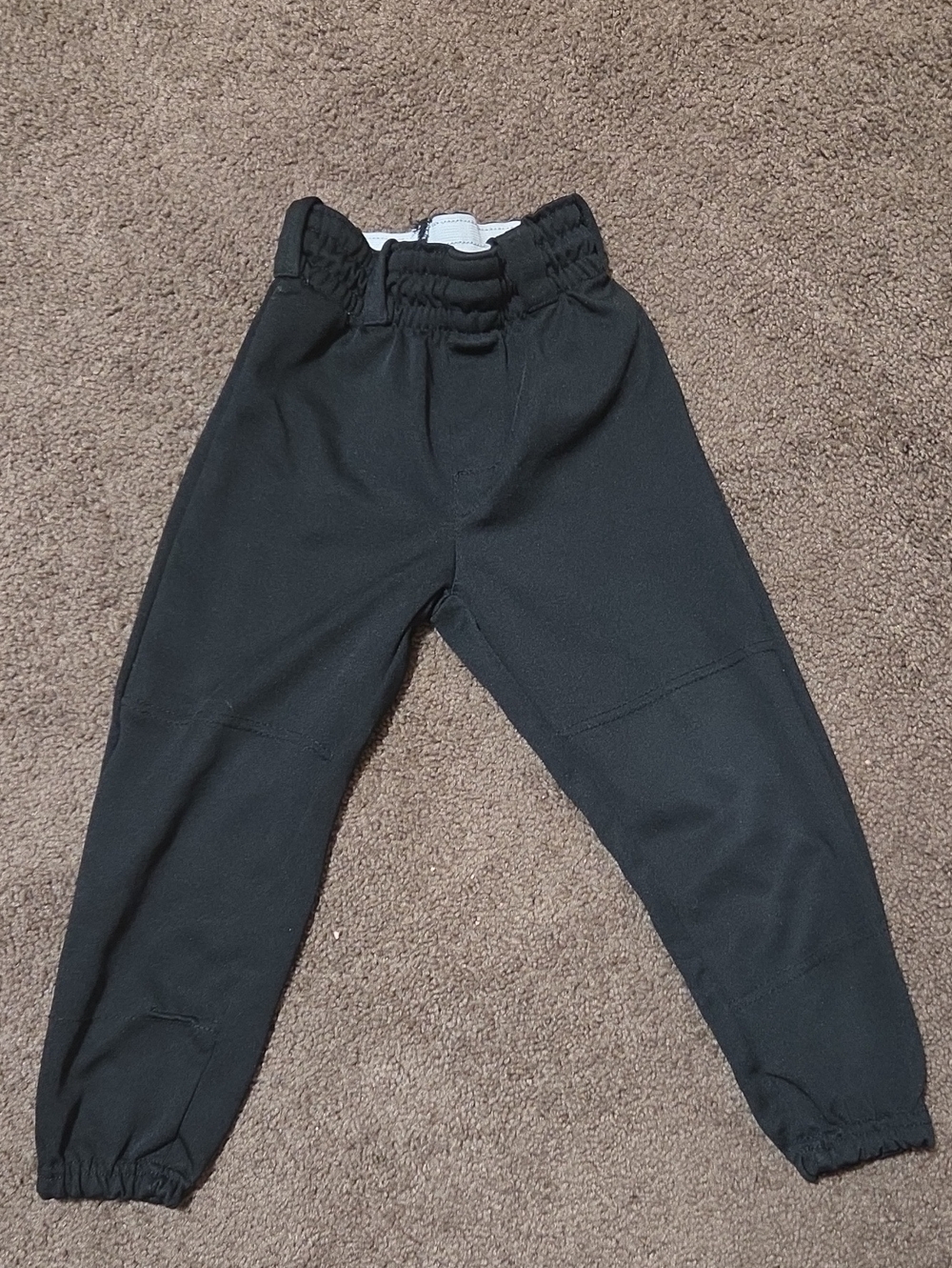 Rawlings Black Kids Sweatpants with Elastic Cuffs